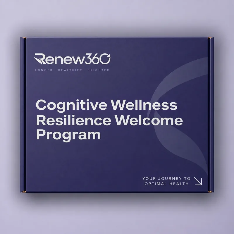 Cognitive Wellness Renew360 welcome program box