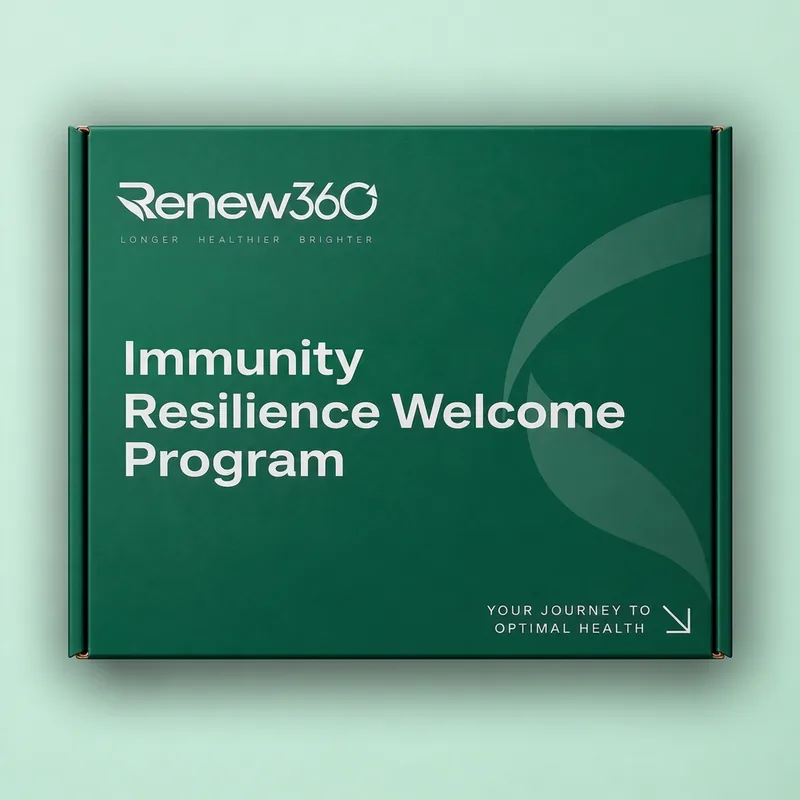 Immunity Resilience Renew360 welcome program box